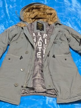 🖤 N-3B Parka - Military Style Faux Fur Hood ❄️